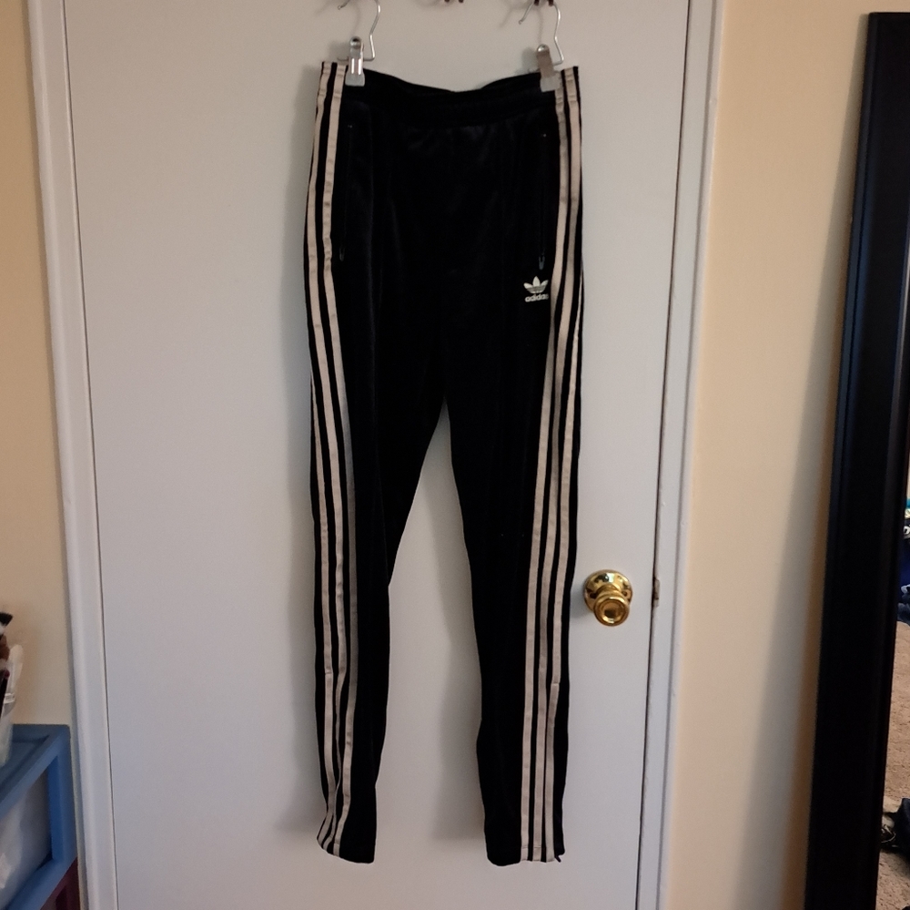 Velvet Adidas pants